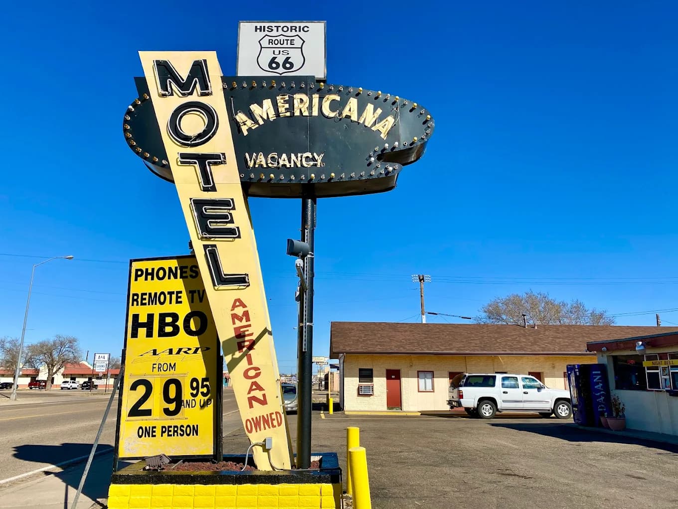 Americana Motel Sign